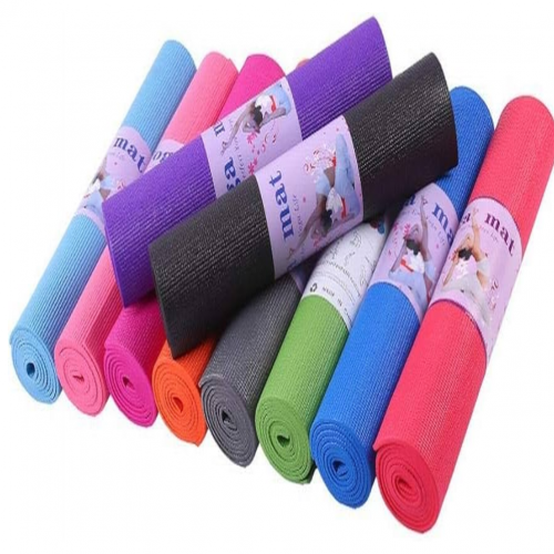 Estera De Yoga De Pvc Una Estera De Ejercicio Antideslizante